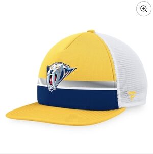 🏒Nashville Predators Fanatics Special Edition Trucker Snapback Adj Hat Nwt